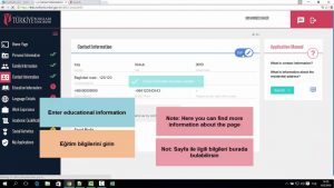 DOCUMENTS A FOURNIR POUR POSTULER A LA BOURSE DE TURQUIE