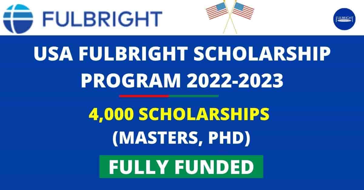 phd scholarships usa 2022