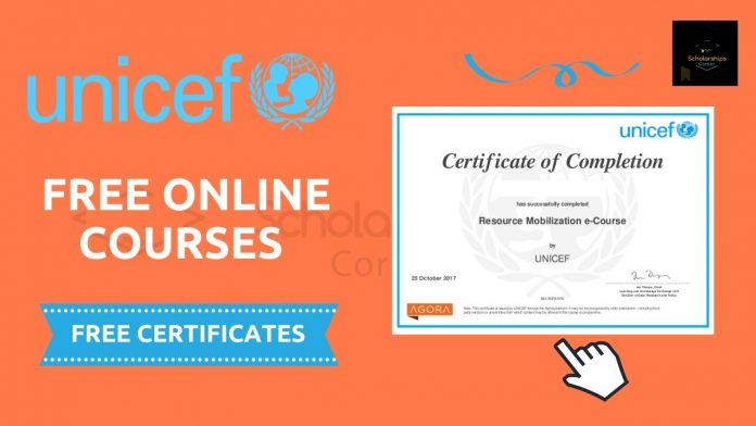 COURS GRATUIT UNICEF certification