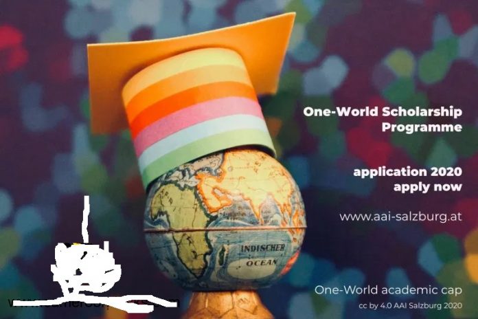 AAI One World Scholarship Programme 2021/2022 for Developing Countries