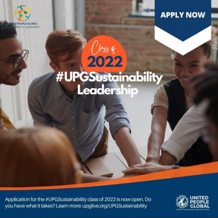 UPG Sustainability Leadership Program 2022 in USA