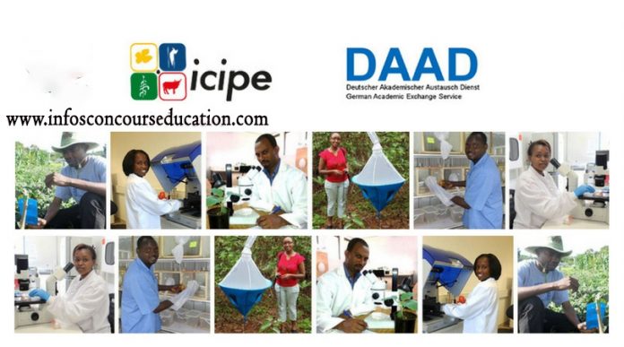ARPPIS-DAAD PhD Scholarships for Study at icipe 2022