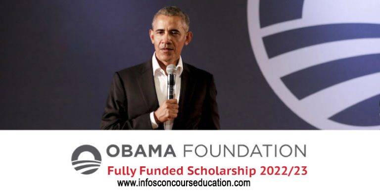 Programme de bourses de la Fondation Obama entièrement financé 2022-2023 à l’Université de Columbie