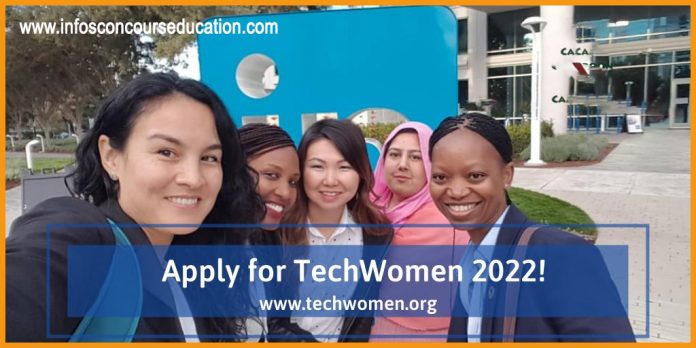 Fully funded TechWomen Emerging Leaders Program 2022