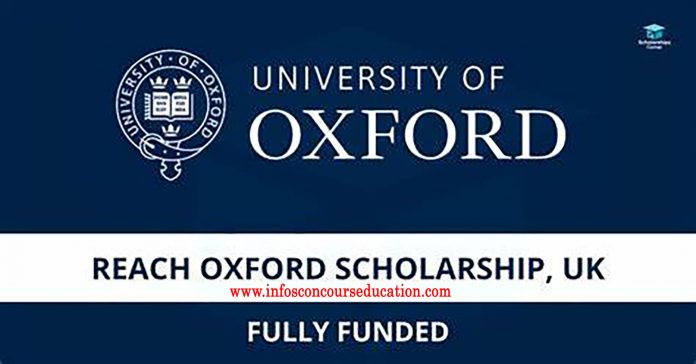 Reach Oxford Scholarships for Undergraduate Students from Developing Countries 2022/2023