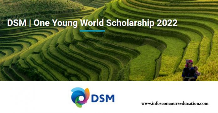 DSM One Young World Scholarship 2022 for Young Leaders