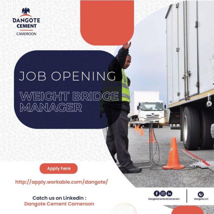 Job openings at Dangote Group
