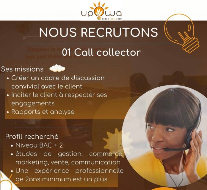 upowa recrute un Call collector