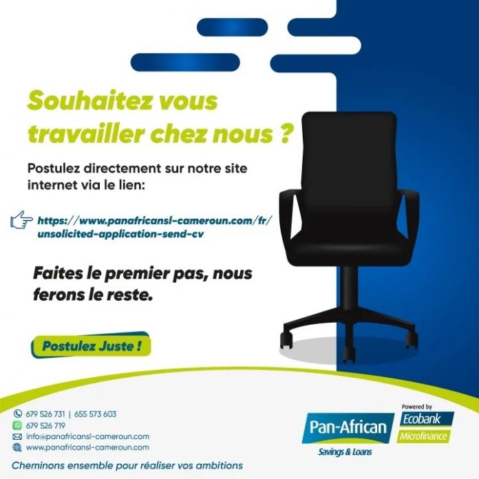 Obtenez un emploi à Pan-African Savings & Loans