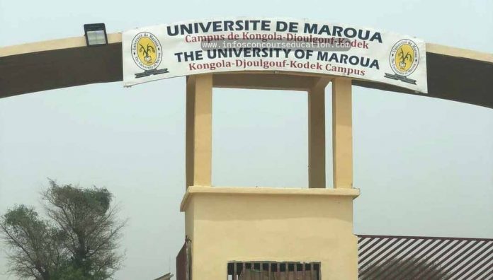 Université maroua: sélection cycle master