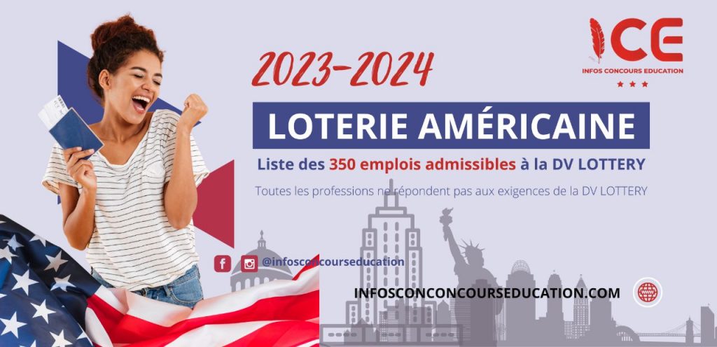 Liste des pays éligibles à la Loterie Américaine 2022-2023