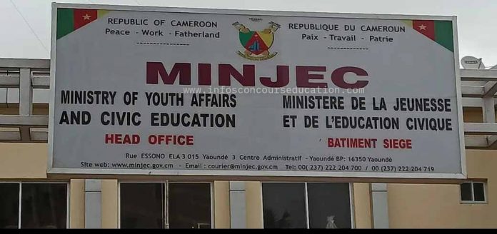 MINJEC: Report de dépôt des dossiers sélection de 348 jeunes