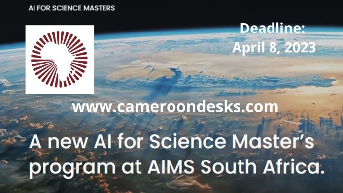 AIMS South Africa AI for Science Master’s Programme 2023