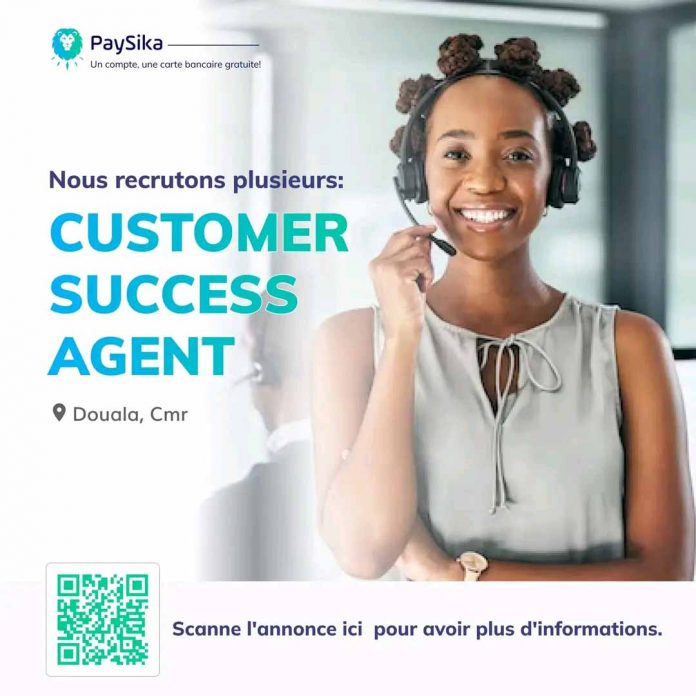 Offre emploi PaySika : Plusieurs Customer Success Agent