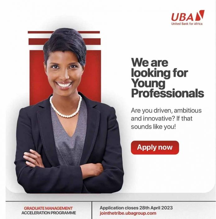 Offres d'emploi à Union Bank for Africa (UBA)