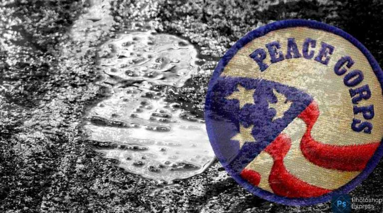 Recruitment notice at Peace Corps Cameroon