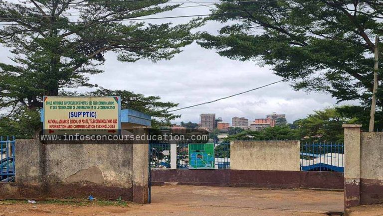 Arrêté concours SUP’PTIC Yaoundé 2025