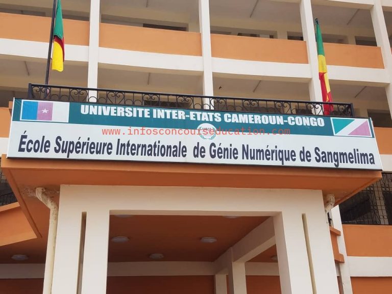 Arrêté concours Esign de Sangmélima 2025
