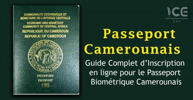 Passeport Camerounais 2025 – Passcam en Ligne