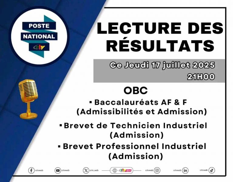 Résultats BAC Industriel Cameroun 2025 disponibles