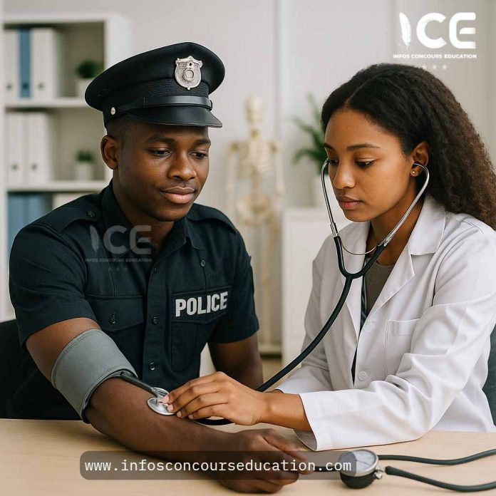 Visites médicales après résultats concours Police Cameroun