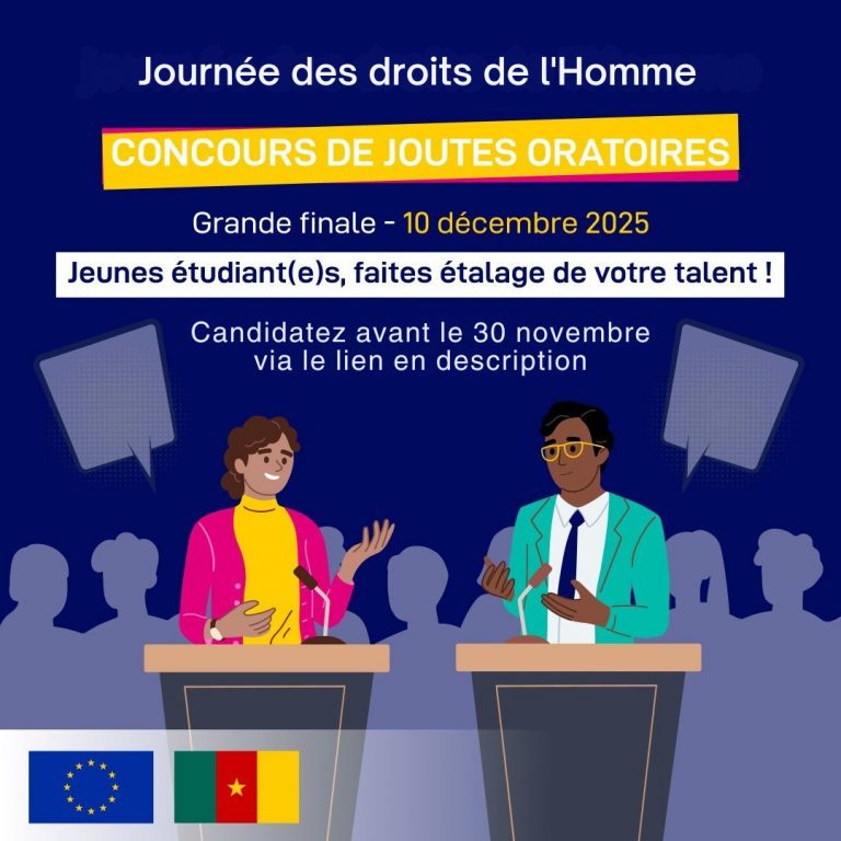 Lancement édition Concours de joutes oratoires: UE Cameroun