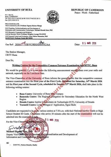 Liste des candidats autorisés à prendre part au Concours ENSET 2026 + centres d'examen