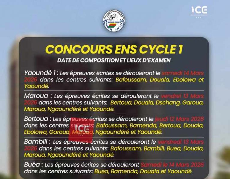 Concours ENS & ENSET 2026: Où et quand composer?