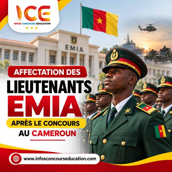 EMIA Cameroun: affectation des Lieutenants après concours